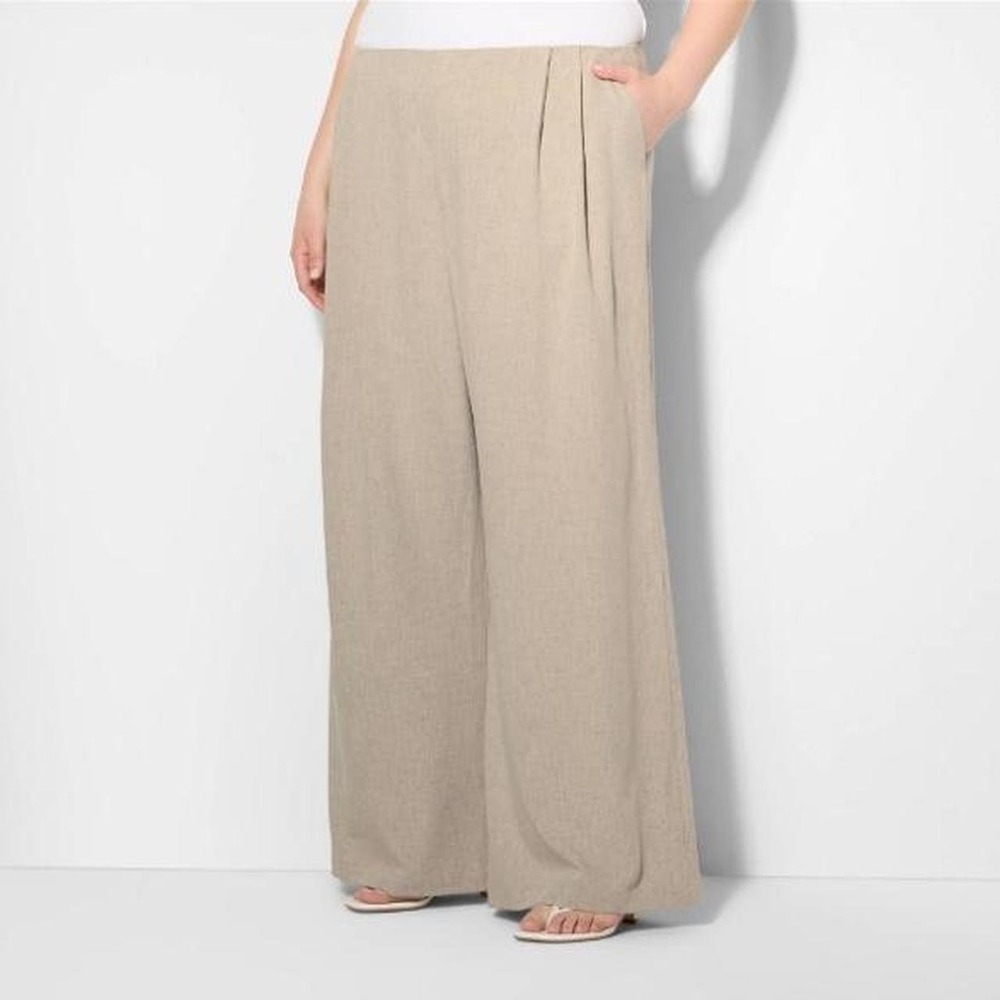 Wild Fable Women's Linen Trousers